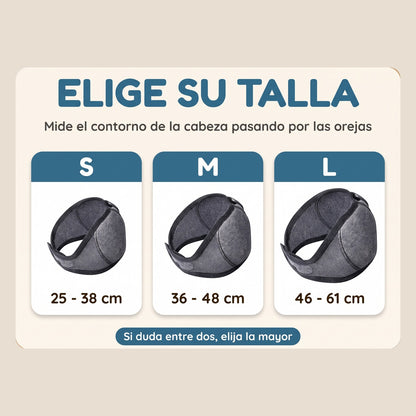 Orejeras antirruido que calman a tu perro